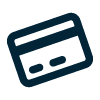 Credit card payment web graphic