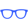 Icon of glasses frame